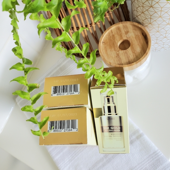 3 Azure 24K Gold & Collagen Firming Facial Serum - Picture 5 of 12